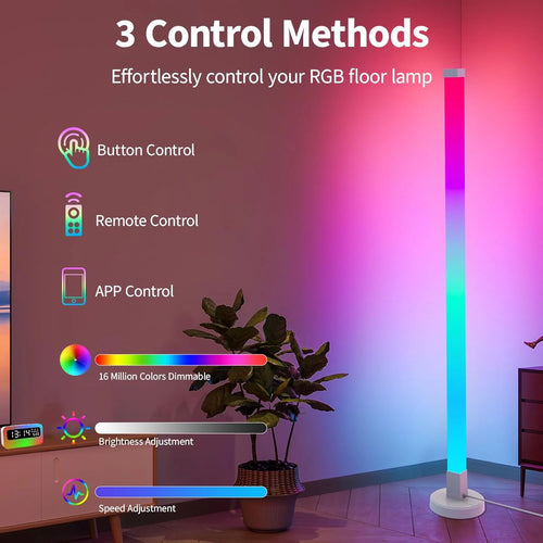 Lumitriq Nova RGB Corner Floor Lamp